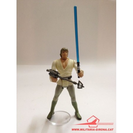 STAR WARS ACTION FIGURE. THE POWER OF THE FORCE.  LUKE SKYWALKER WITH GRAPPLING-HOOK BLASTER. KENNER 1996