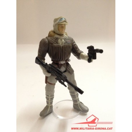 STAR WARS ACTION FIGURE. THE POWER OF THE FORCE. HAN SOLO IN HOTH GEAR. KENNER 1995