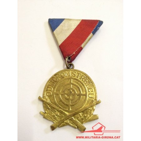 YUGOSLAVIAN JNA ARMY MEDAL FROM EXCELLENT SHOOTER 