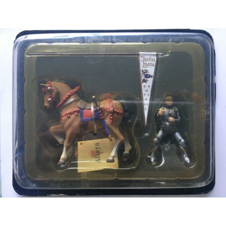 JOAN OF ARC, 13th. CENTURY. SCALE 1:32  ALTAYA (BLISTER IN BLUE)
