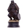 ORC DRUMMER. Black Pawn. LORD OF THE RINGS CHESS SET. EAGLEMOSS FIGURES.
