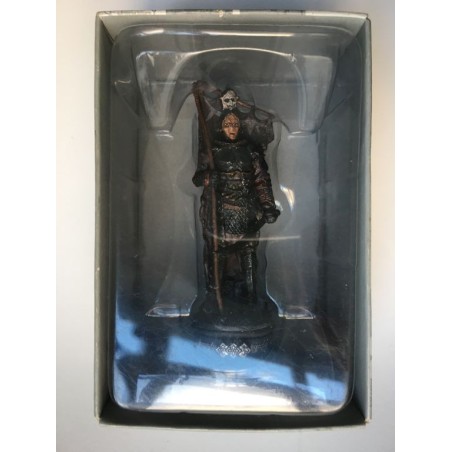 ORC LIEUTENANT. Black Bishop. LORD OF THE RINGS CHESS SET. EAGLEMOSS FIGURES.