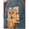 CHRIST PANTOCRATOR. ORTHODOX ICON. Wood hand painted.