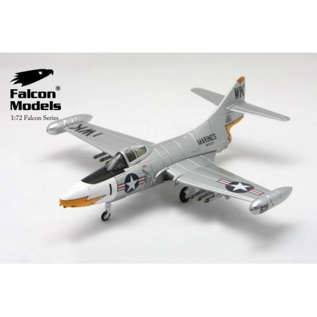 Falcon Models Wings of Fame FA721009 Grumman F9F-5 Panther Diecast Model USMC VMF-224 Bengals, WK628