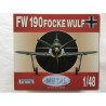 FRANKLIN MINT ARMOUR 98031. FW190 FOCKE WULF LUFTWAFFE ADOLF DICKFELD DESERT CAMMO 1/48 scale. With Box
