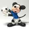 MICKEY MOUSE SOCCER PLAYER. FIGURE PVC 5 cm. BULLY GERMANY 1987.