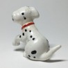 101 DALMATIANS: PUPPY WITH RED NECKLACE. PVC FIGURE 4 cm. DISNEY. BULLYLAND GERMANY