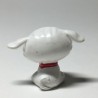 SHIN CHAN: THE PET DOG SHIRO PVC FIGURE 2,5 cm. G.P. 92 UY