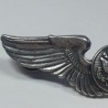 WINGS BADGE 3"AIRCREW U.S.A.F. VINTAGE SILVER STERLING A.E. CO. UTICA N.Y.