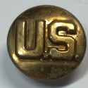 WW2 UNITED STATES ARMY MILITARY COLLAR DISC PIN