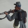 BRITAIN ACW AMERICAN CIVIL WAR 17936 CONFEDERATE INFANTRY IN FROCK COATS FIRING LINE SET 3 PIECES