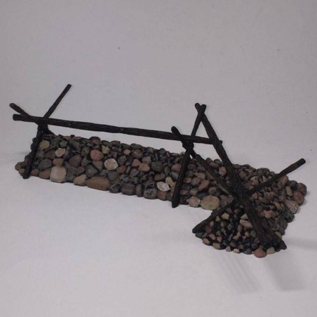 BRITAIN ACW AMERICAN CIVIL WAR 17149 SNAKE RAIL FENCE COMPLEMENTS TACTICAL SCENE 