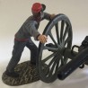 FRONTLINE ACW AMERICAN CIVIL WAR A.C.G.11 SOUTHERN ARTILLERY, loading Whitworth cannon
