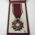 POLÒNIA: CREU DEL MÈRIT 2ª CLASSE (Krzyż Zasługi). VERSIÓ PRL. AMB CAIXA