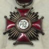 POLONIA: CRUZ DEL MÉRITO 2ª CLASE (Krzyż Zasługi). VERSIÓN PRL. CON CAJA