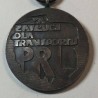 3rd. REPUBLIC OF POLAND. SILVER MEDAL MERIT FOR TRANSPORT OF THE POLISH PEOPLE'S REPUBLIC (PRL) (Variety) NO BOX