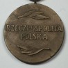 3rd. REPUBLIC OF POLAND. MEDAL OF THE COMMISSION OF NATIONAL EDUCATION RP Type. NO BOX