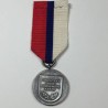 3rd. REPUBLIC OF POLAND. SILVER MEDAL FOR MERIT FOR NATIONAL DEFENSE LEAGUE. NO BOX