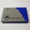SPAIN COINS. BARCELONA '92 - 2,000 PESETAS - FDC 1992 "ATHLETICS". WITH CASE