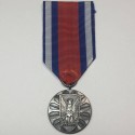 POLISH PEOPLE'S REPUBLIC SILVER MEDAL FOR MERITS IN PROTECTING PUBLIC ORDER. UNBOXED