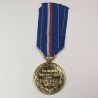 3rd POLISH REPUBLIC. GOLD MEDAL OF THE VETERANS ASSOCIATION OF THE POLISH ARMY IN AMERICA "SOUVENIR OF A TRIP TO POLAND IN 1927"