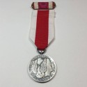 POLISH PEOPLE'S REPUBLIC. SILVER MEDAL FOR MERIT FOR THE DEFENSE OF THE COUNTRY. UNBOXED