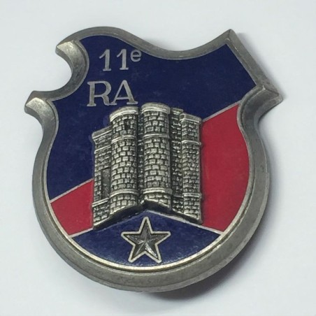 insignia-vintage-francia-11e-ra-11e-regiment-d-artilleria-g-2271-y-delsart
