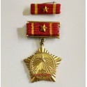 VIETNAM WAR KHÁNG CHIẾN RESISTANCE MEDAL 3rd CLASS lapel pin ribbon bar