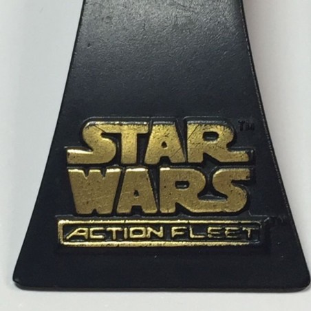 Star Wars ACTION FLEET DISPLAY GOLD LETTERING  Stand ONLY Micro Machine