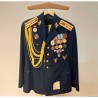 ROMANIA SOCIALIST ERA COMMUNIST ARMY MILITARY CEREMONIAL PARADE UNIFORM COLONEL OF INFANTRY COMPLETE W MEDALS, BADGES & INSIGNIA