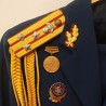 ROMANIA SOCIALIST ERA COMMUNIST ARMY MILITARY CEREMONIAL PARADE UNIFORM COLONEL OF INFANTRY COMPLETE W MEDALS, BADGES & INSIGNIA