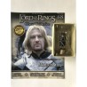 BOROMIR. WHITE KNIGHT. LORD OF THE RINGS CHESS SET 3. EAGLEMOSS FIGURES. WITH MAG 68
