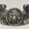 WINGS BADGE 3"AIRCREW U.S.A.F. VINTAGE SILVER STERLING (BADGES 51)