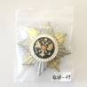 RUSSIAN FEDERATION ARMY INSIGNIA BADGE FOR HONOUR, DUTY COURAGE (RUB-19)