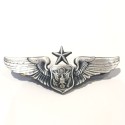 WINGS BADGE 3" SENIOR OFFICER AIRCREW U.S.A.F. KREW G-I (BADGES 53)