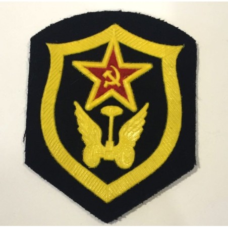 USSR CCCP VINTAGE SEWING PATCH. SOVIET ARMY CAR TRANSPORTATION TROOPS (USSR-P13)