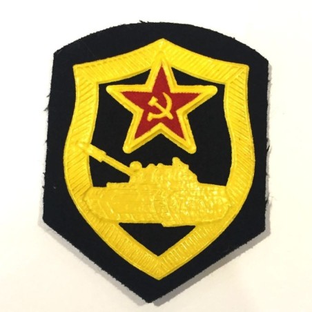 USSR CCCP VINTAGE SEWING PATCH. SOVIET ARMY TANK CORPS (USSR-P22)