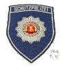 DDR PATCH TRANSPORT SCHUTZPOLIZEI. TRANSPORT GUARDIAN POLICE (DDR-P5)