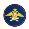 RUSSIAN FEDERATION VINTAGE SLEEVE PATCH DOUBLE EAGLE AIR FORCE (RUSSIA F P-10)