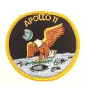 NASA MISIÓN APOLLO 11. PARCHE EE.UU VINTAGE BORDADO 3 PULGADAS (USA P-3)