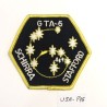 NASA GEMINI PROGRAM GTA-6 SCHIRRA - STAFFORD OFFICIAL SPACE EMBROIDERED PATCH 3" (USA-P15)