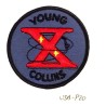 NASA PROGRAM MERCURY 10 YOUNG - COLLINS EMBROIDERED PATCH 3" (USA-P20)