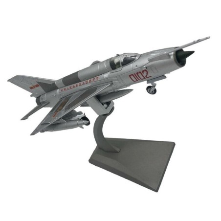 1/72 Scale MiG-21 Fighter Model Diecast Alloy Plane Gift Kids Collection