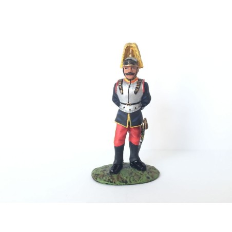 CUIRASSIER OF THE QUEEN (1859). COLLECTION SOLDIERS OF THE HISTORY OF SPAIN. 1:32 ALTAYA