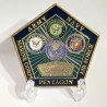 COMMEMORATIVE TOKEN ARMY NAVY MARINE CORPS AND AIR FORCE FROM PENTAGON