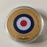 COMMEMORATIVE TOKEN ENGLAND ROYAL AIR FORCE OVER LUXEMBOURG. SOUVENIR COLLECTION