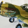 FRANKLIN MINT 1:48 SCALE CURTISS P-40E WARHAWK, USAAF 9FS, 49 FG "TEXAS LONGHORN", LT. JOHN D. LANDERS B11B622 / 98223. Con caja