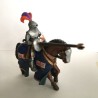 TOURNAMENT KNIGHTS, PIERRE DU TERRAIL & OLIVIER DE CLISSON. ALTAYA FRONTLINE 1:32. MEDIEVAL MOUNTED KNIGHTS OF THE MIDDLE AGES