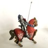 TOURNAMENT KNIGHTS, PIERRE DU TERRAIL & OLIVIER DE CLISSON. ALTAYA FRONTLINE 1:32. MEDIEVAL MOUNTED KNIGHTS OF THE MIDDLE AGES
