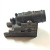 COLLECTIBLE VINTAGE PENCIL SHARPENER. DIECAST CANNON. PLAYME